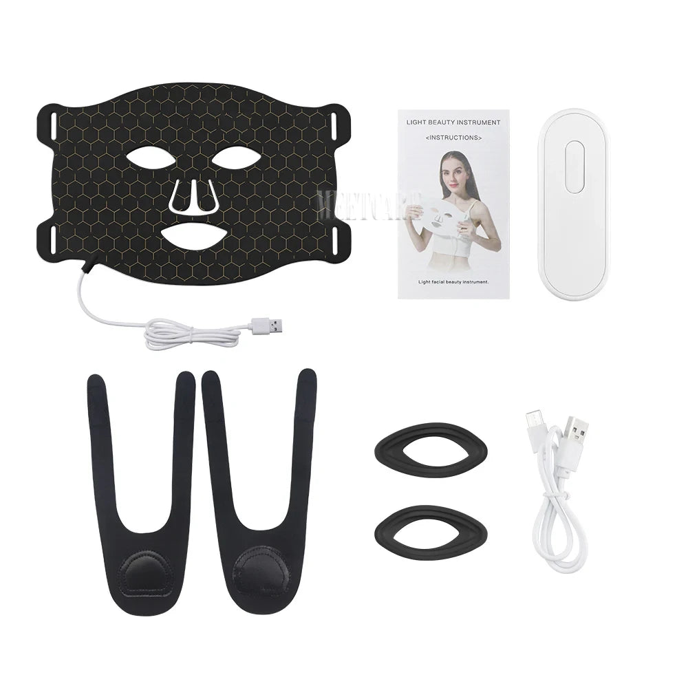7-Color LED Therapy Face Mask